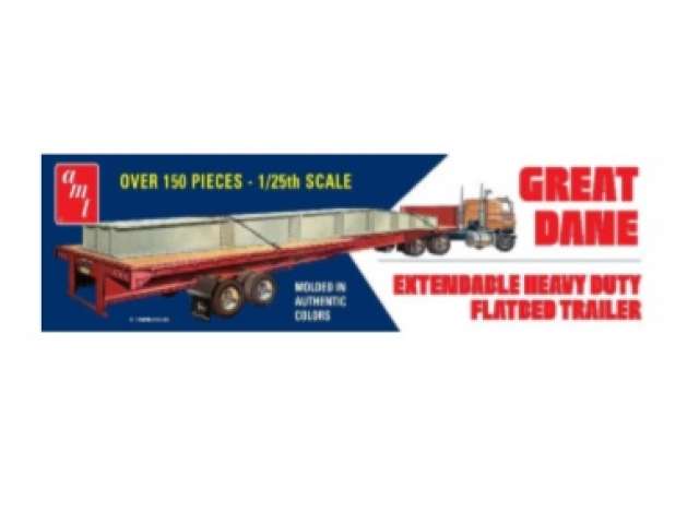 Great Dane Extendable Flat Bed Trailer - 1:25