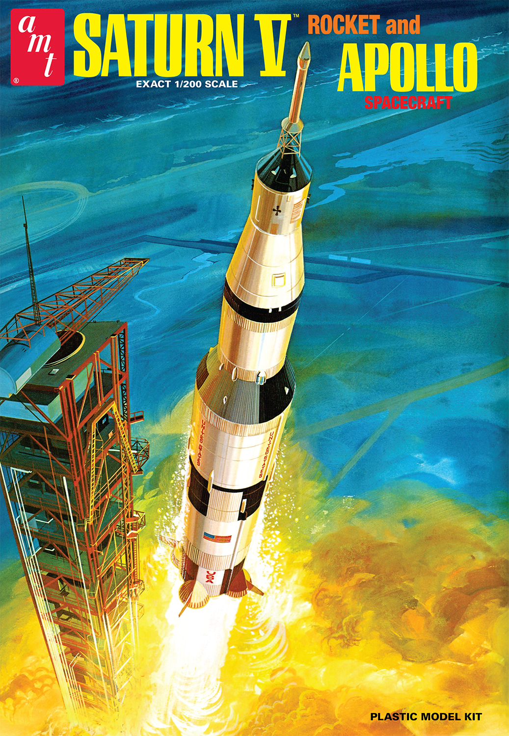 Apollo Saturn V Rocket - 1:200