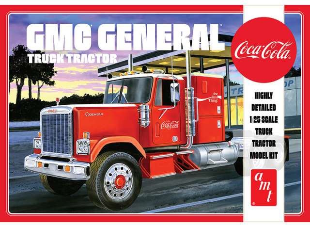 GMC General Semi Tractor 1976 Coca Cola - 1:25