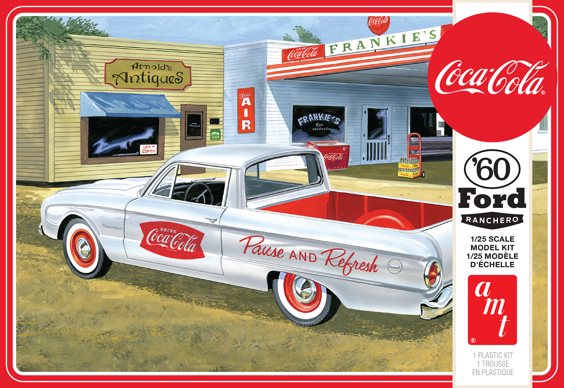 Ford Ranchero with Coke Chest Coca Cola - 1:25