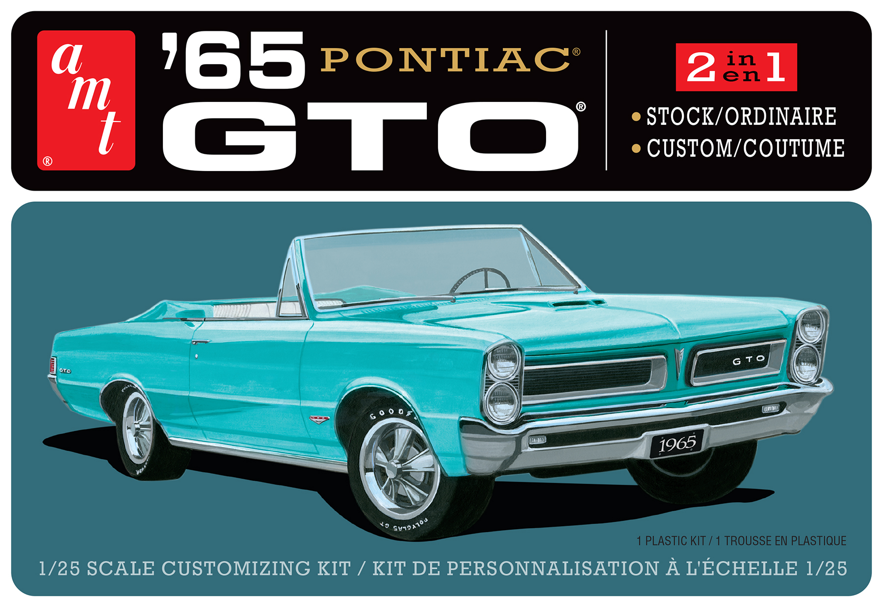 Pontiac GTO 2t 1965 - 1:25