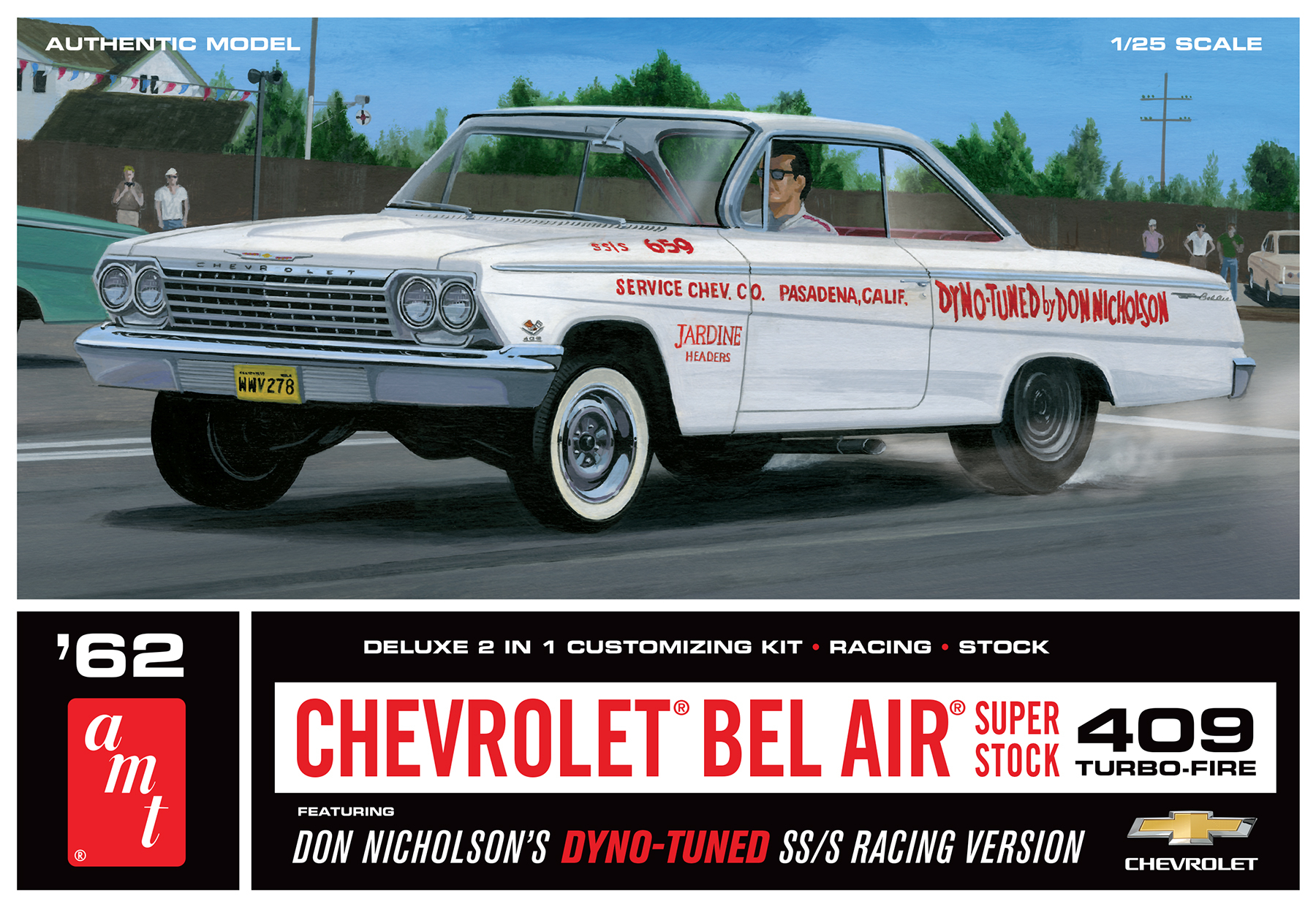 Chevy Bel Air Super Stock Don Nicholson - 1:25