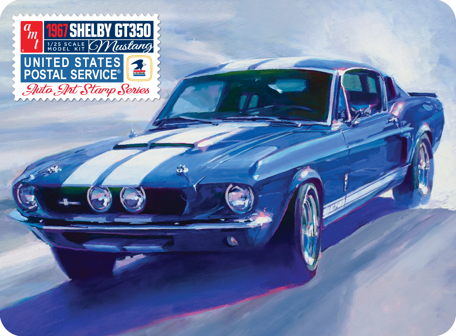 Shelby GT350 USPS Stamp Series 1967 - 1:25
