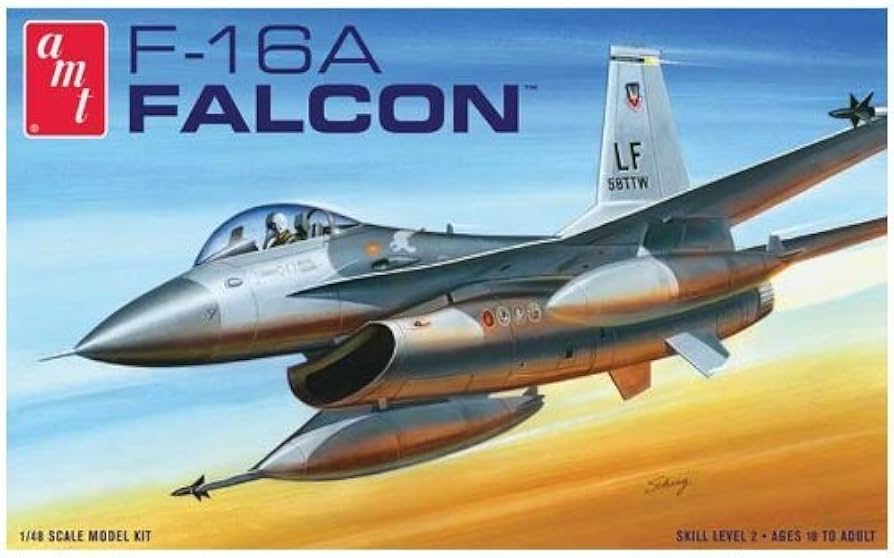 F-16A Falcon Fighter - 1:48