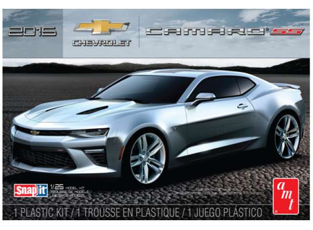 Chevrolet Camaro SS 2016 Snap Kit Black - 1:25