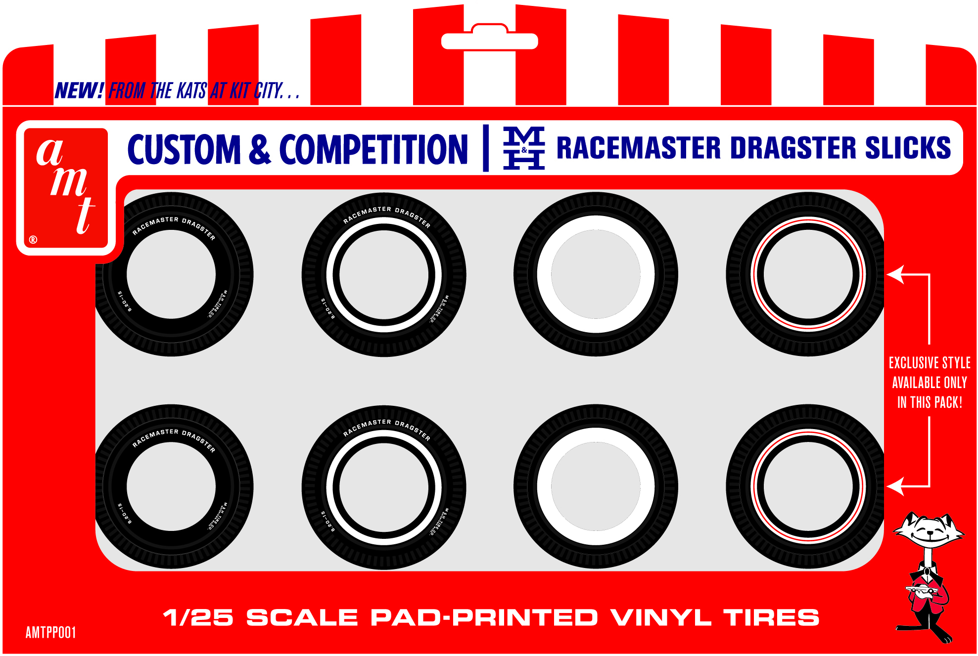MH Drag Slick Tire Pack - 1:25