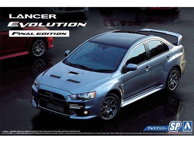 Mitsubishi cz4a Lancer Evolution X Final Edition - 1:24