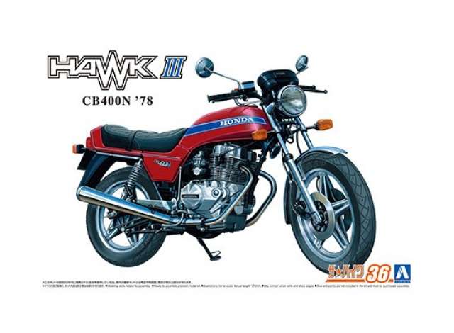 Honda Hawk-II cb400n 1978 - 1:12