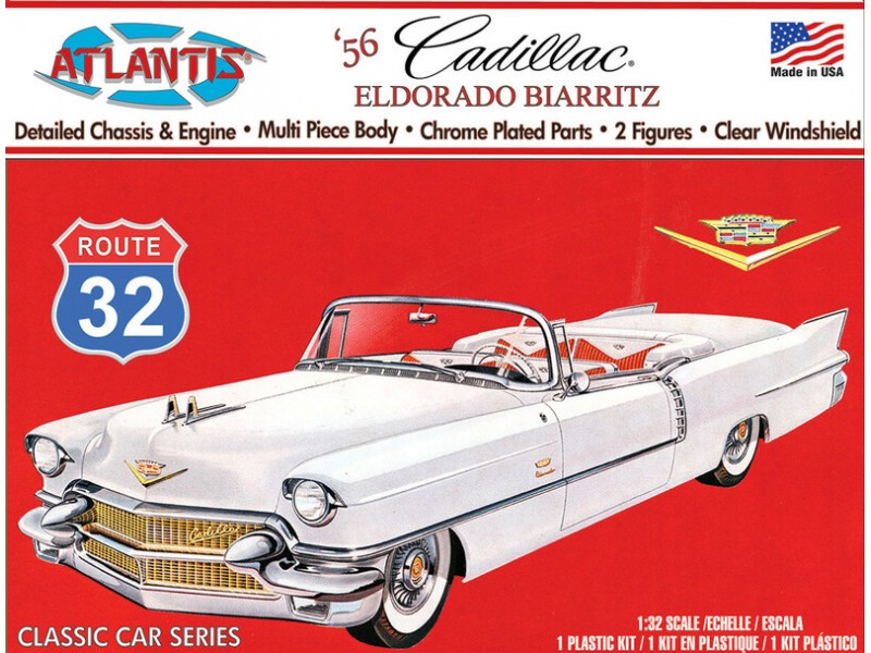 Cadillac Eldorado with Glass 1956 - 1:32
