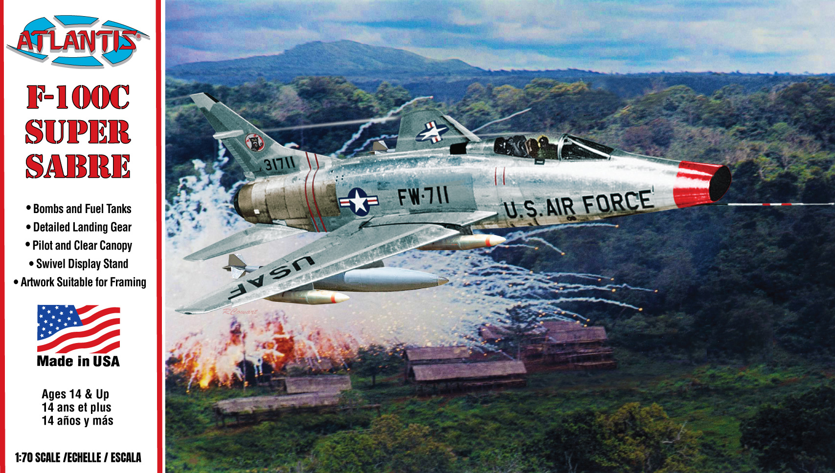 F-100C Super Sabre - 1:70