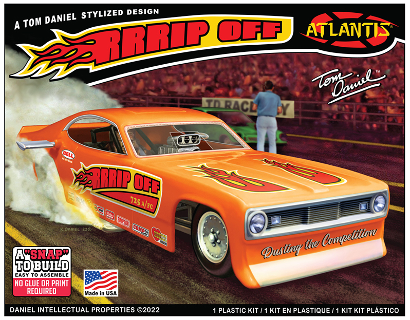Snap Tom Daniel RRRRip Off Funny Car - 1:32