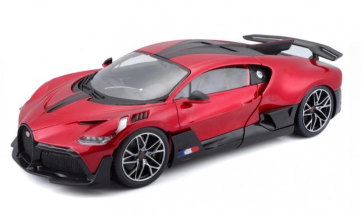 Bugatti Divo Rood Metallic - 1:18