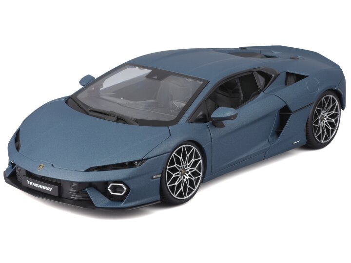 Lamborghini Temerario 2025 Mat Blauw - 1:18