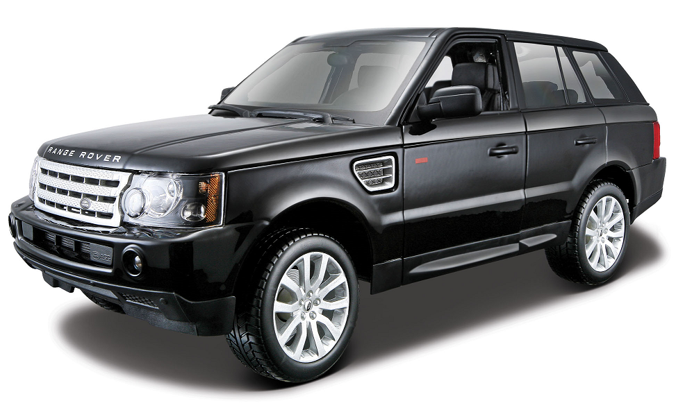 Range Rover Sport Zwart - 1:18