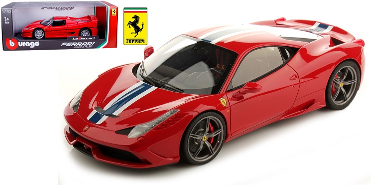 Ferrari 458 Speciale Rood - 1:18