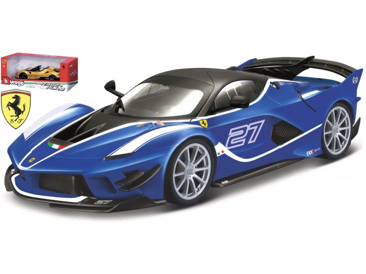 Ferrari FXX-K Evo No.27 Blauw/Zwart/Wit - 1:18