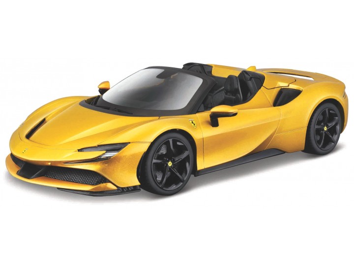 Ferrari SF90 Stradale Hybrid Spider 2020 Goud Metallic - 1:18