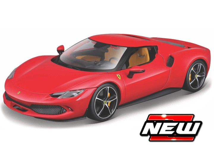 Ferrari 296 GTB 2023 Rood - 1:18