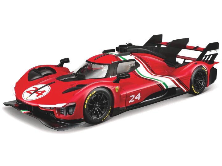 Ferrari 499P Modificata No.24 Rood/Wit/Groen - 1:18