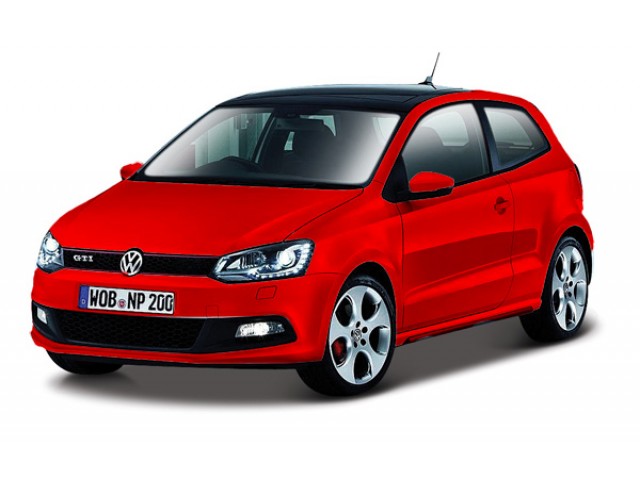 Volkswagen Polo GTI M5 rood