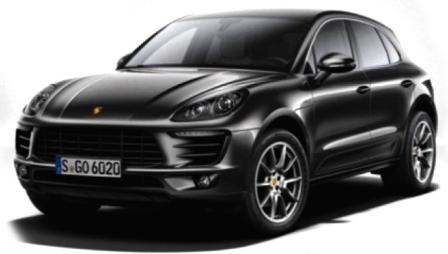 Porsche Macan Zwart