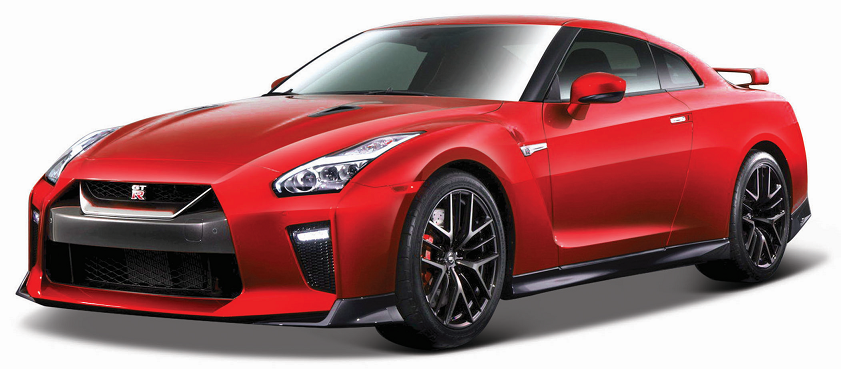 Nissan GT-R 2017 Rood