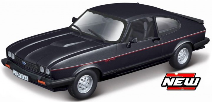 Ford Capri 1982 Zwart - 1:24