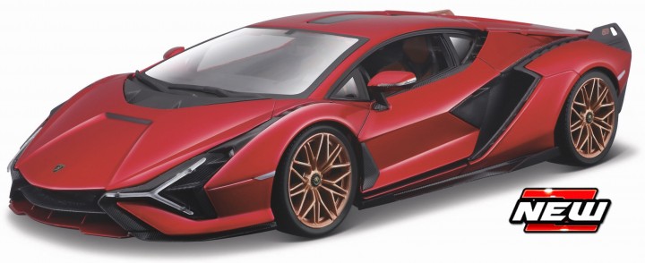 Lamborghini Sian FKP 37 Rood Metallic - 1:24