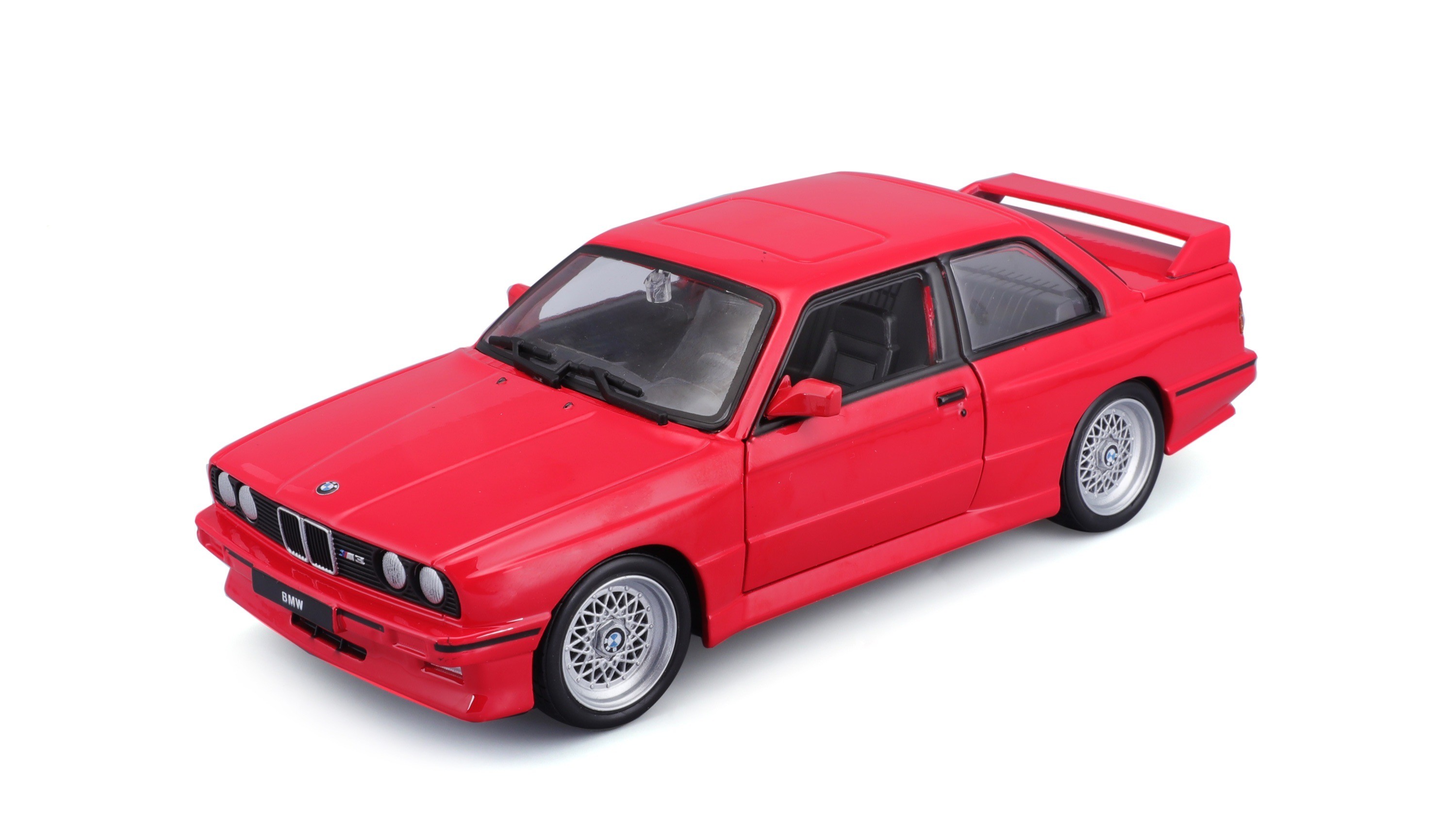 BMW M3 (E30) 1988 Rood - 1:24