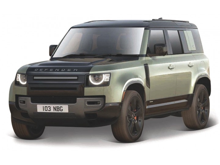 Land Rover Defender 110 4-Door Groen Metallic - 1:24