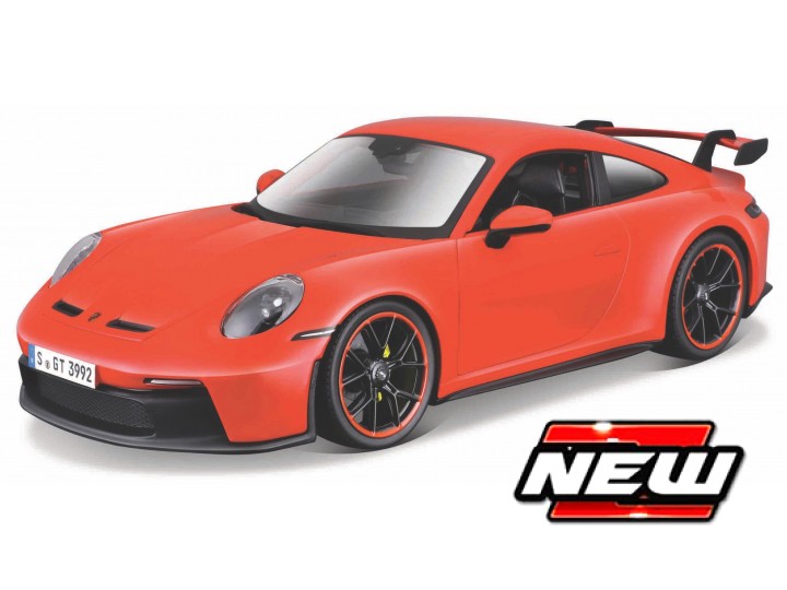 Porsche 911 (992) GT3 2021 Oranje - 1:24
