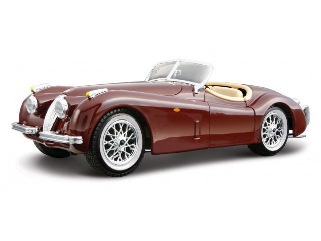 Jaguar XK120 Cabrio 1948 Rood