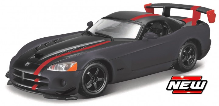 Dodge Viper SRT-10 ACR Donker Grijs/Zwart/Rood - 1:24