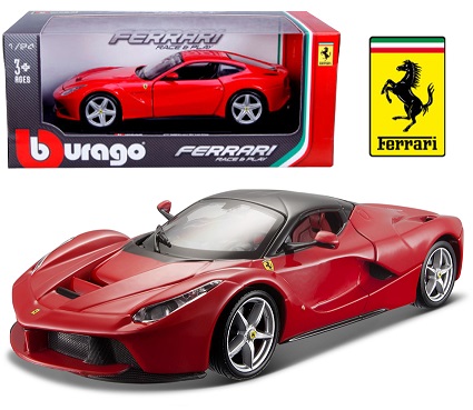 Ferrari LaFerrari Rood - 1:24