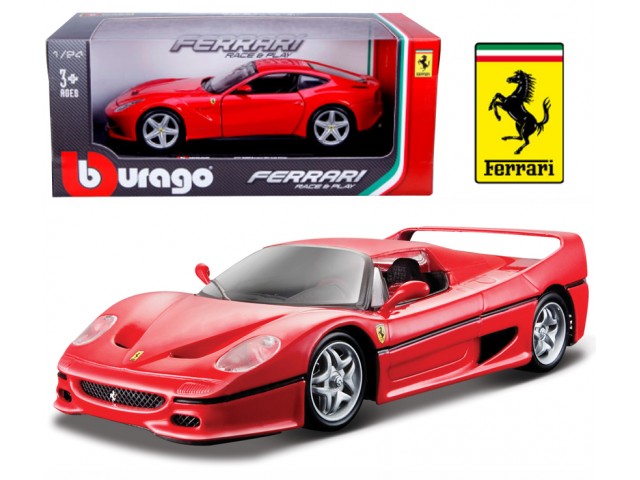 Ferrari F50 Rood - 1:24