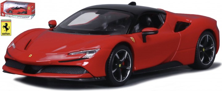 Ferrari SF90 Stradale Rood - 1:24