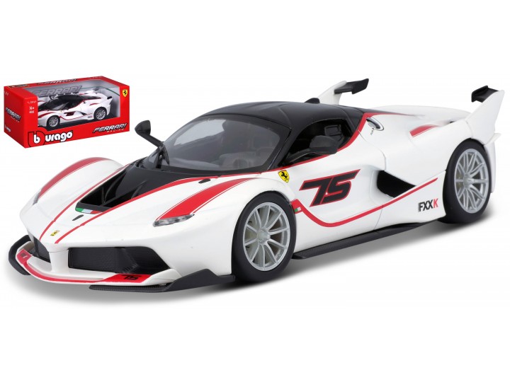 Ferrari FXX-K No.75 Wit - 1:24