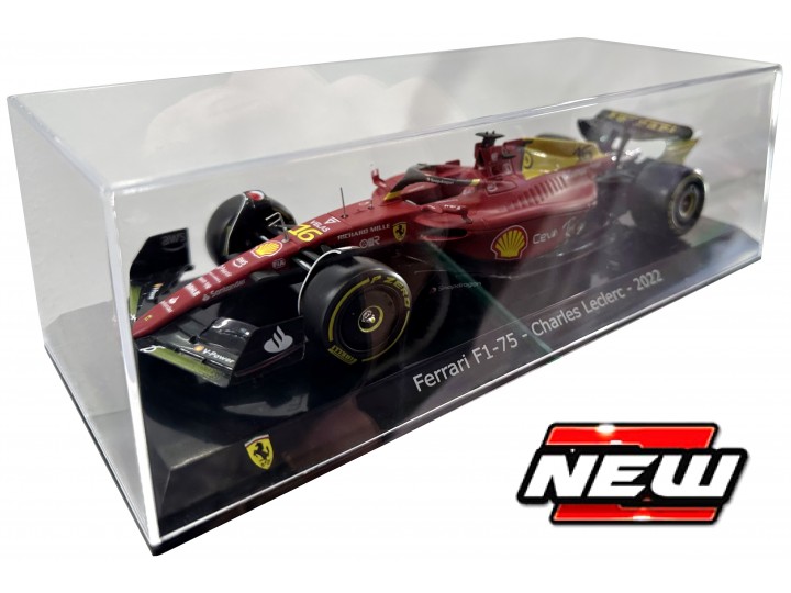 Ferrari F1-75 Monza Livery Anniversary No.16 2022 C. Leclerc - 1:24