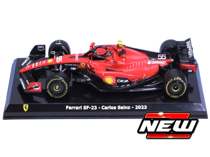 Ferrari SF-23 F1 No.55 2023 C. Sainz - 1:24