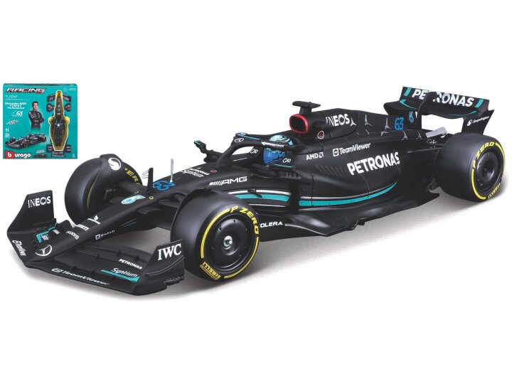 Mercedes-AMG Petrons F1 Team W14 E Performance No.63 2023 G. Russell Kit - 1:24