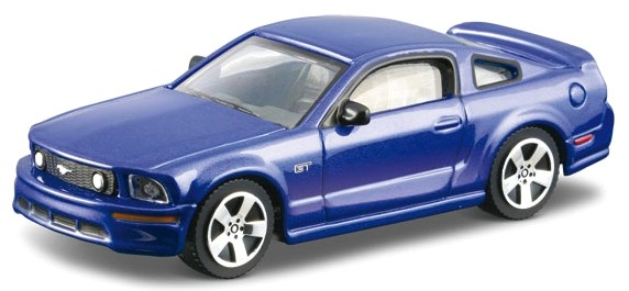 Ford Mustang GT Blauw