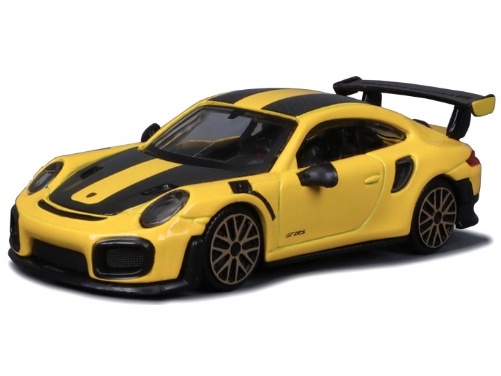 Porsche 911 GT2 RS Geel/Zwart - 1:43