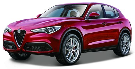 Alfa Romeo Stelvio Red