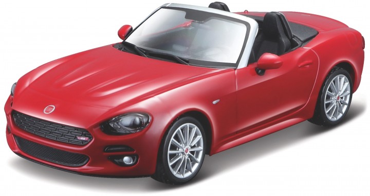 Fiat 124 Spider Rood - 1:43