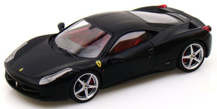 Ferrari 458 Italia Zwart - 1:43