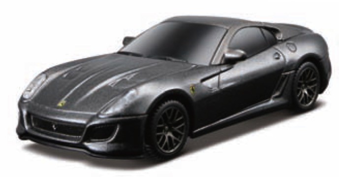 Ferrari 599 GTO Grijs - 1:43