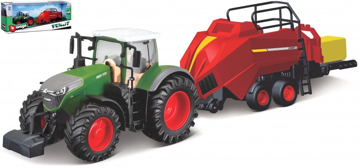 Fendt 1050 Vario met Balenpers