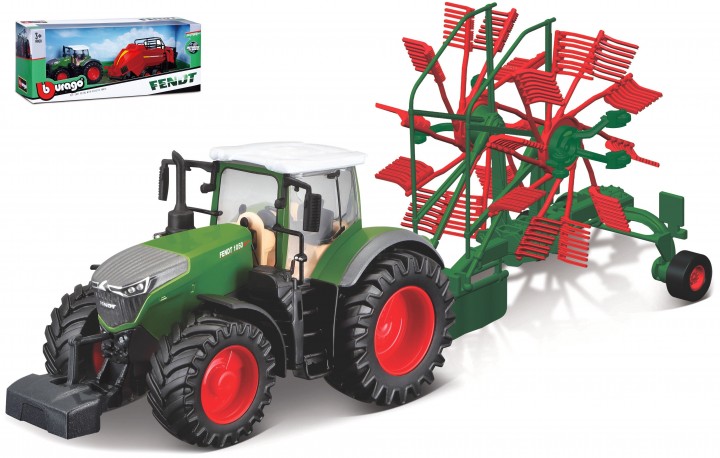 Fendt 1050 Vario met Hark