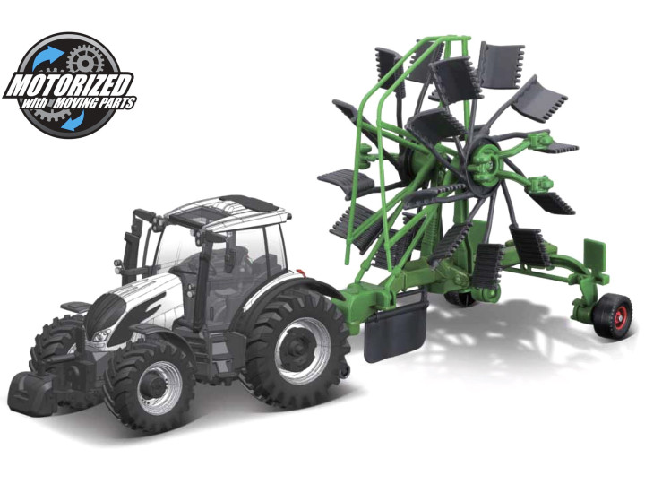 Valtra N174 met Hooischudder - 10CM
