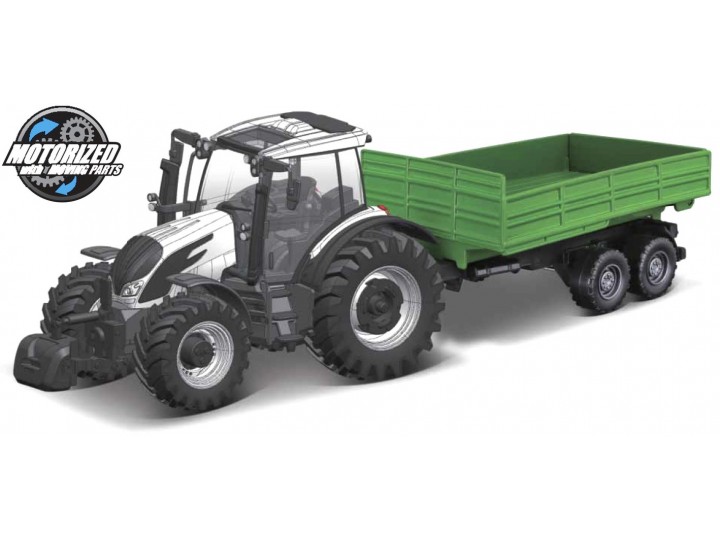 Valtra N174 with Tipping Trailer - 10CM
